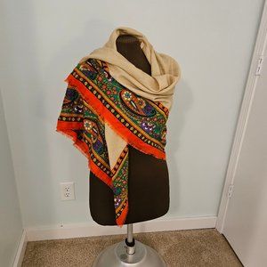 Vintage BAAR & BEARDS Inc. Wrap/Scarf